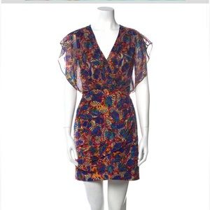 Saloni silk dress